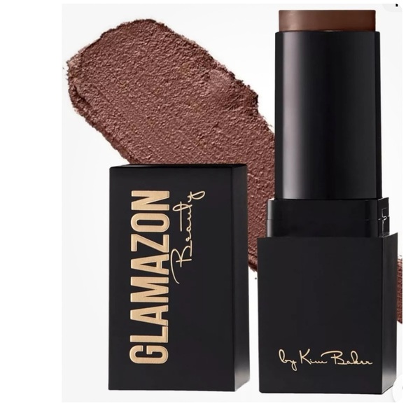 Glamazon by Kim Baker Second to None Foundation Stick Chocolate Mousse Compact - Picture 10 of 11